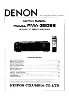 Denon PMA-350SE-Service-Manual 